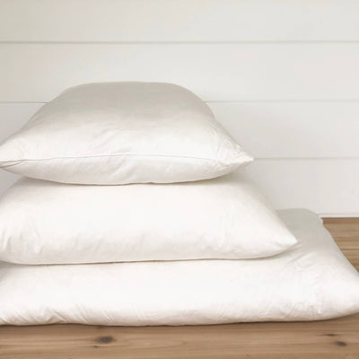 Pillow Inserts - Down & Down Alternative