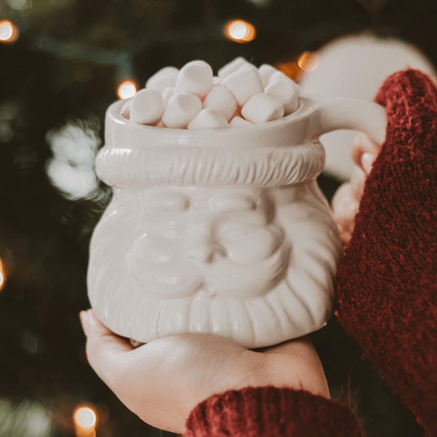 Santa Claus Figurine Coffee Mug