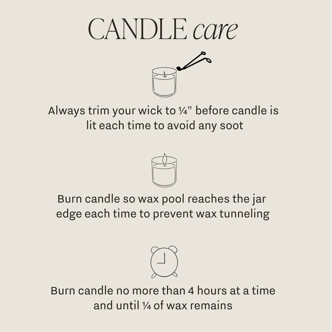 Candle Care for Relaxation Soy Candle