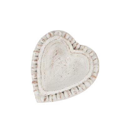 Clay Heart Decorative Bowl