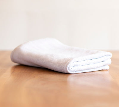 Cotton Tea Towel - White