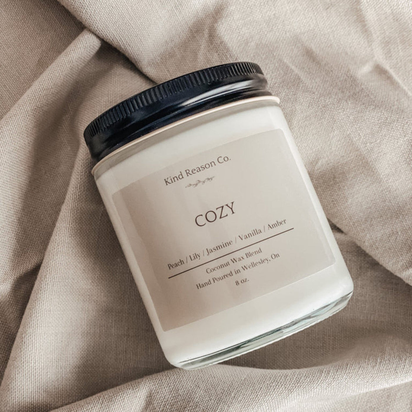 Cozy Candle - in 8oz & 16oz options 