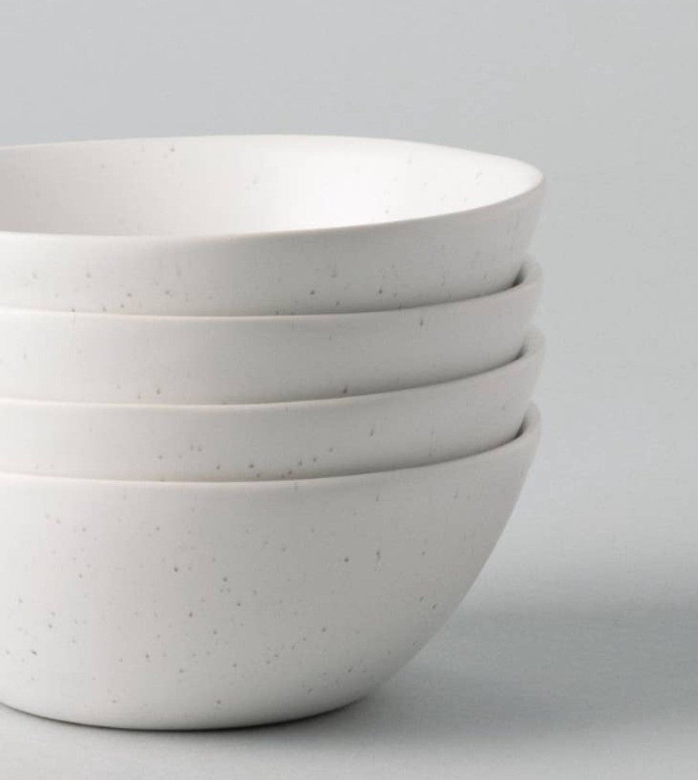 Fable Breakfast Bowls -Stoneware dinnerware designed in Vancouver Canada, hand-finished in Portugal