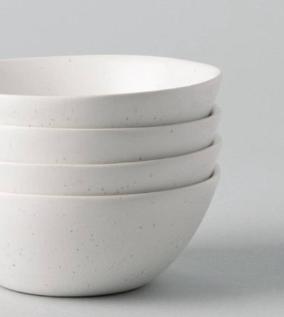 Fable Breakfast Bowls -Stoneware dinnerware designed in Vancouver Canada, hand-finished in Portugal