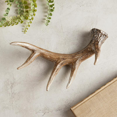 Faux Deer Antler is the perfect rustic decor for your home. - measures 10.6"L x 5.9"W x 3.5"H