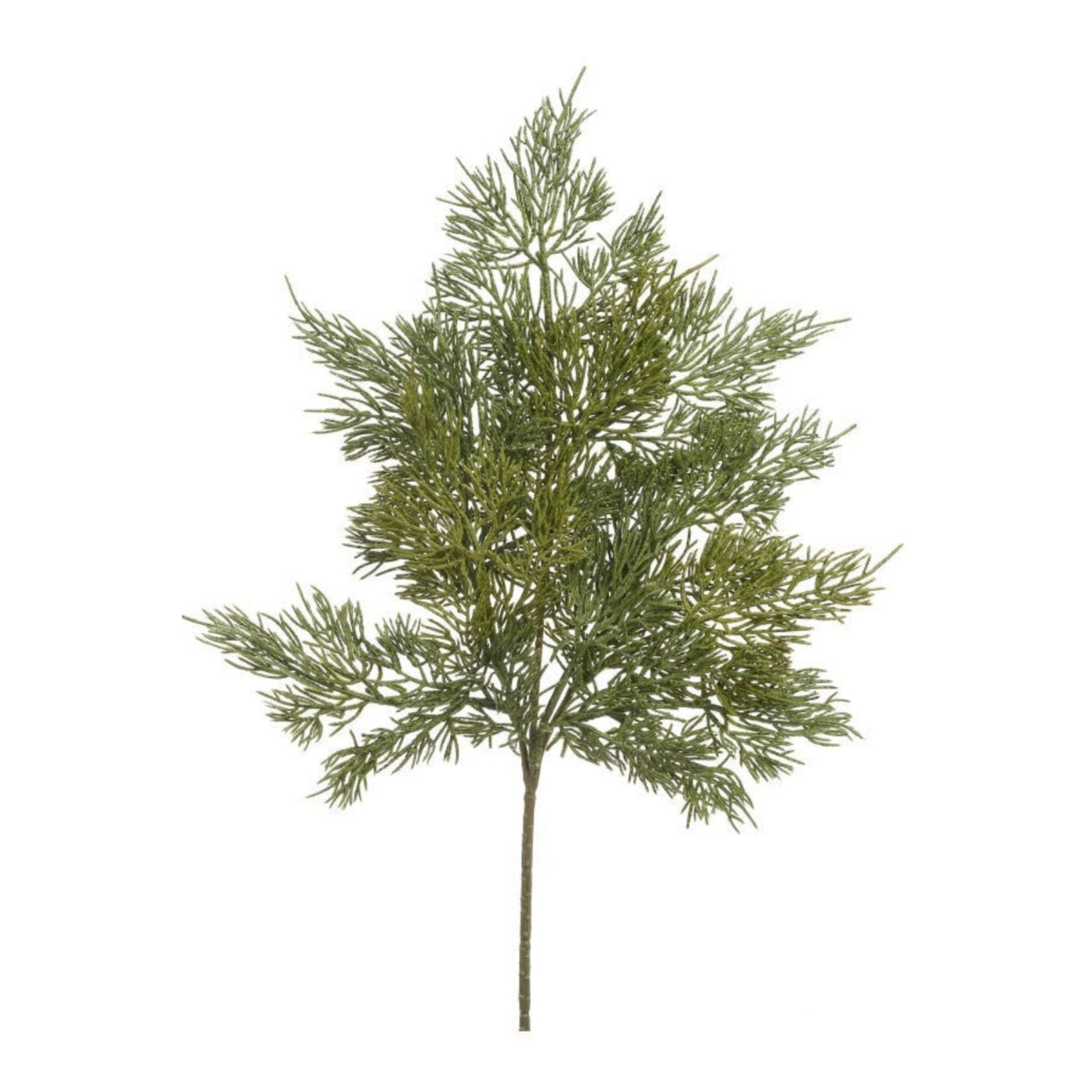 Faux Weeping Cedar Spray 17": Christmas Greenery at Avalon Willow Home. #1780484