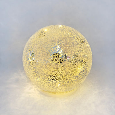 Frosted Glass Globe - with led-light.
