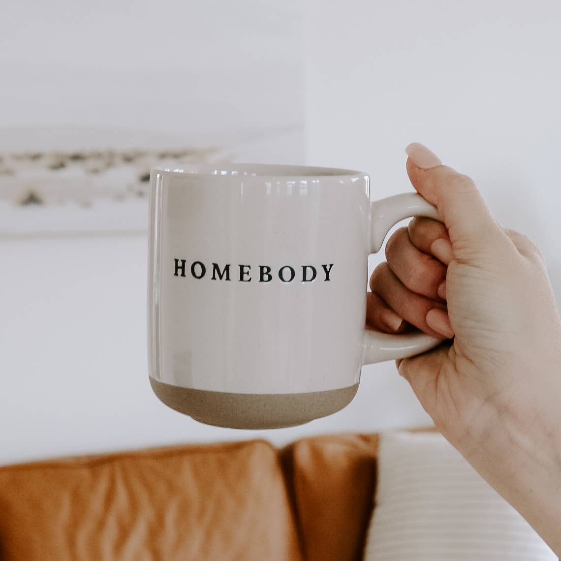 Stoneware Mugs - Homebody