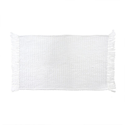 Indaba Waffle Hand Towel - White 