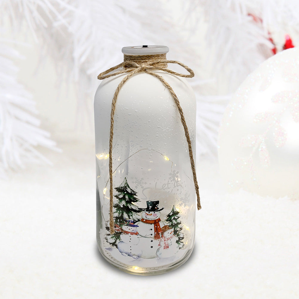 Light up Christmas Bottle