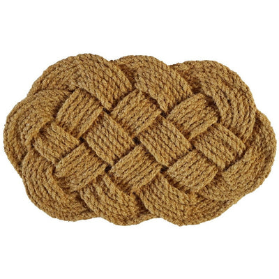 Lovers Knot Door mat - oval shape 30"x18" size