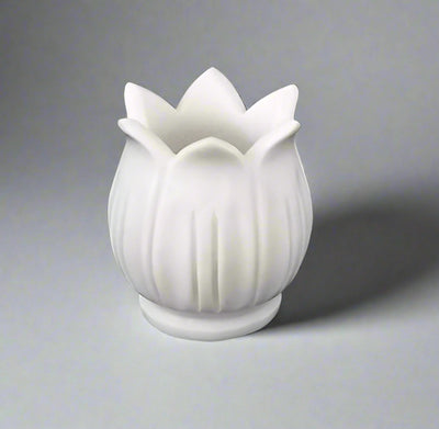 Marble Blossom Votive
