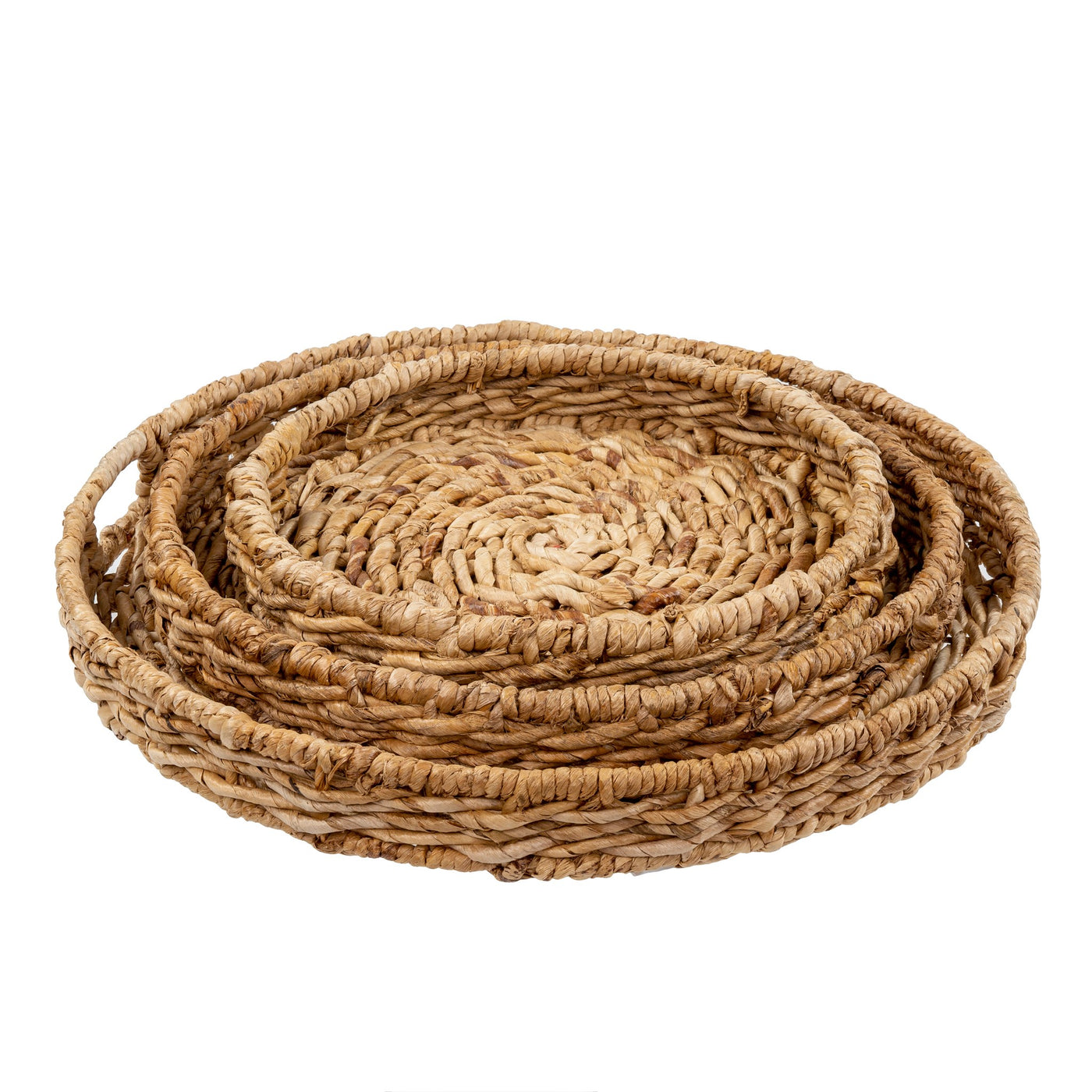 Natural Abaca Trays - sku #1-4852