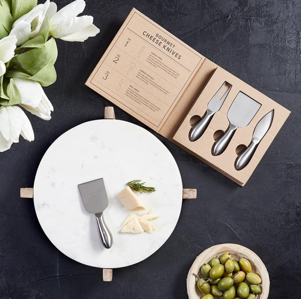 Gourmet Cheese Knives Set – made from Stainless Steel, perfect Kitchen entertaining tools