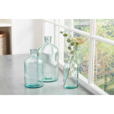 Recycled Glass Bottle Vases
