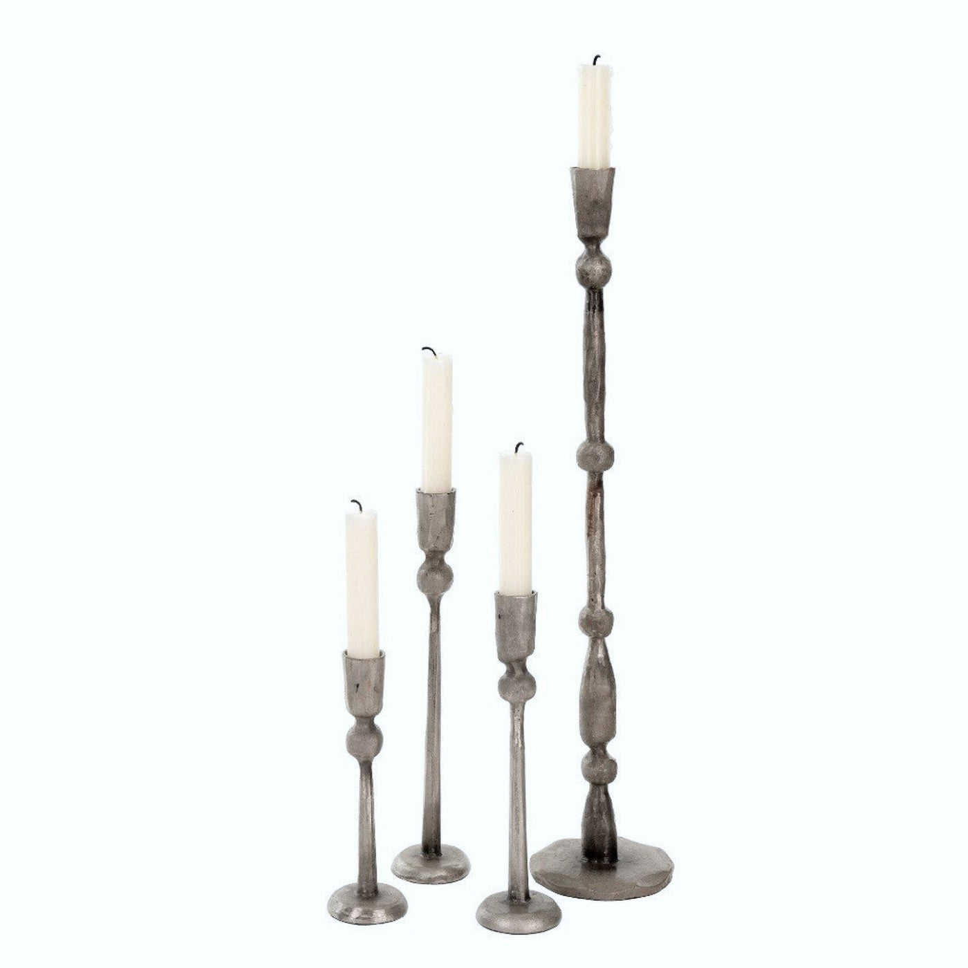 Revere Antiqued Hand-Forged Candlestick