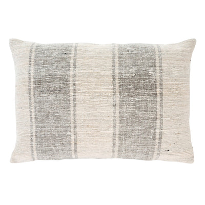 Serena Pillow, Grey Stripe