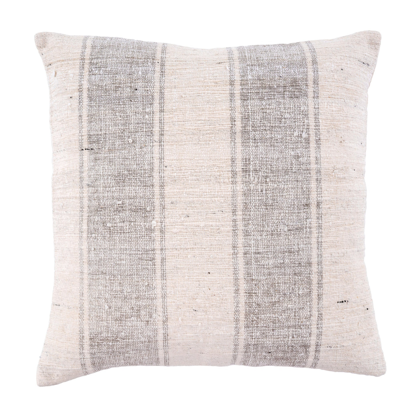 Serena Pillow, Grey Stripe