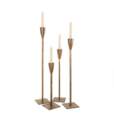 Tall Gold Candlestick Holders