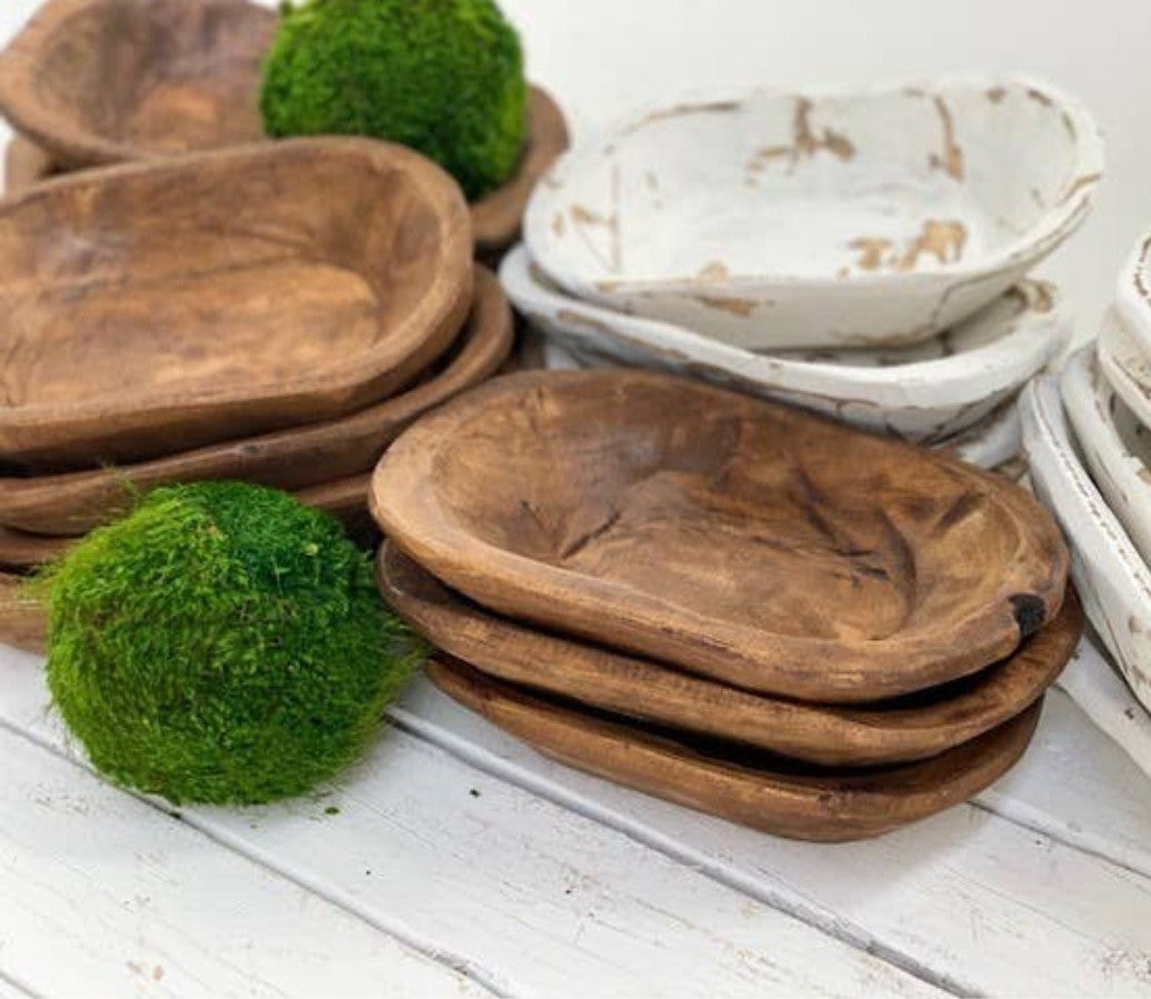 Wooden Dough Bowls