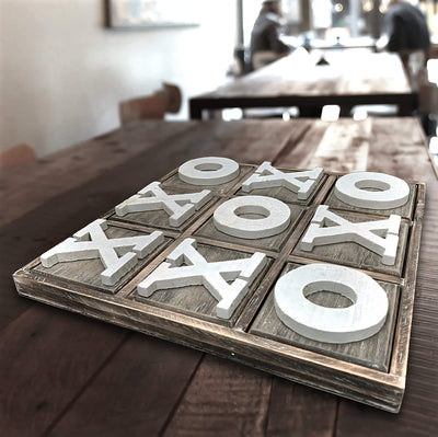 Wooden Tic Tac Board