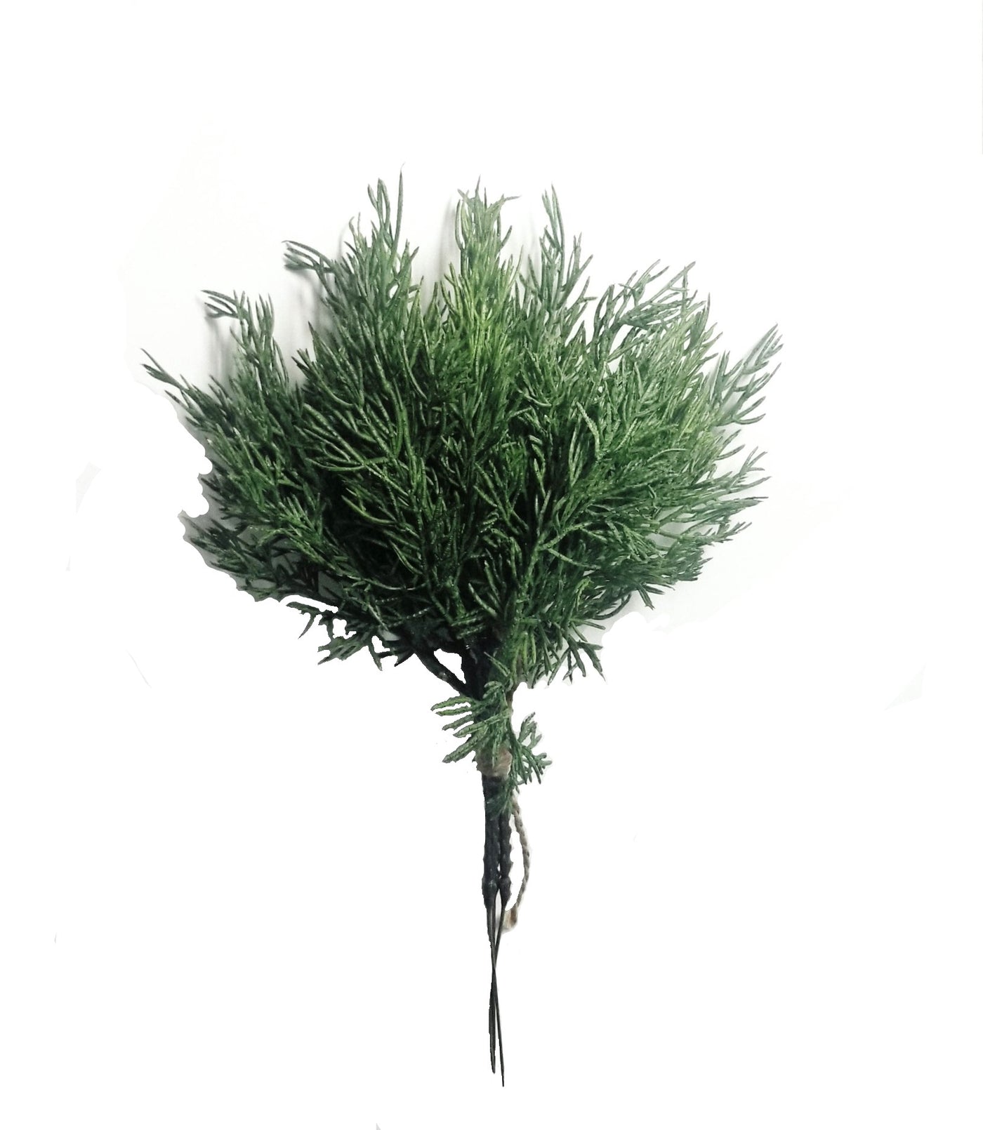 Cedar Pick 12": Faux greenery, 3 pieces