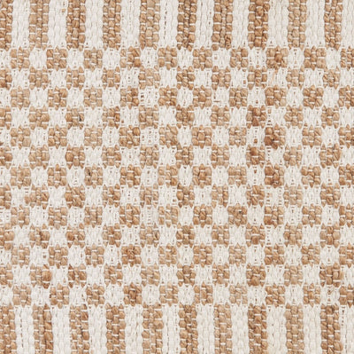 check jute floor mat