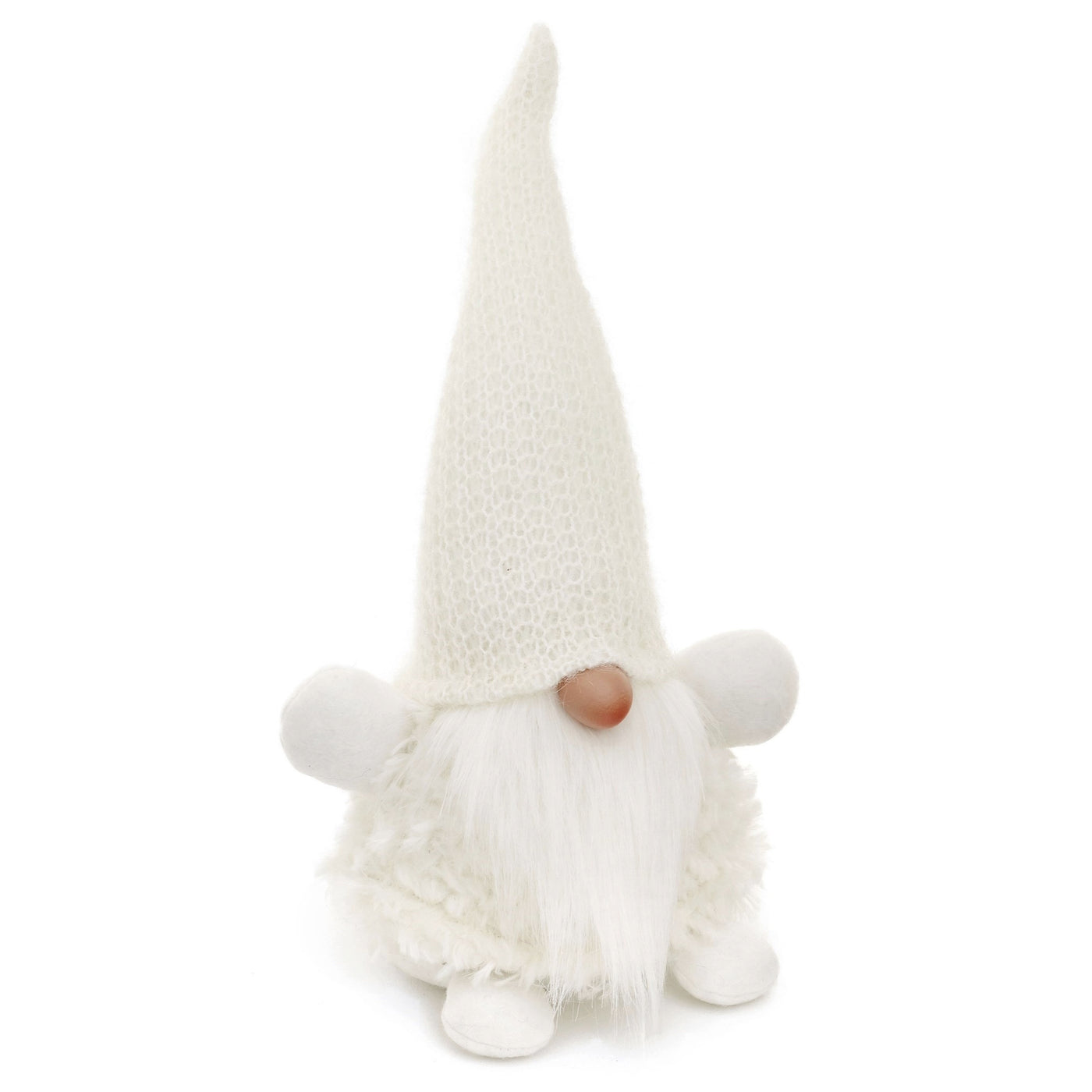 Gnome in Wool Hat: 12.5", Holiday, Santa decor, not a toy.