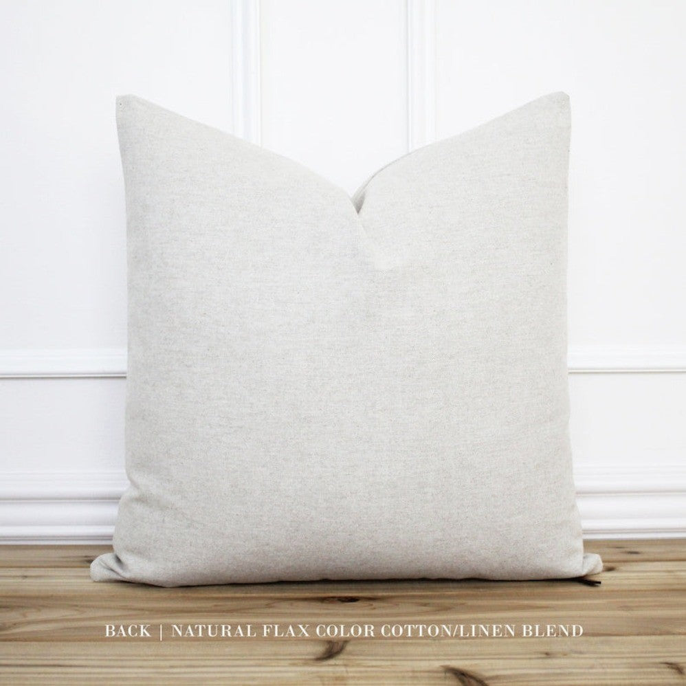 Neutral Linen Pillow