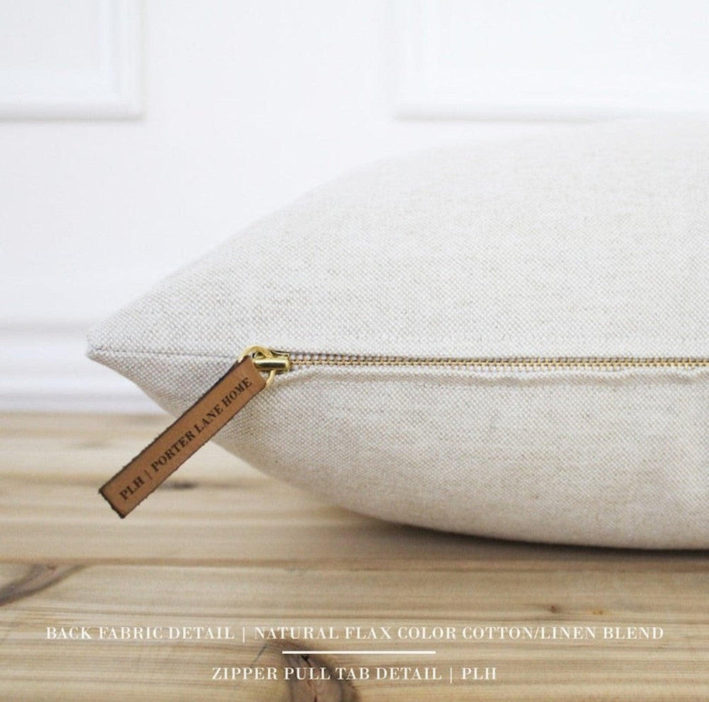 Neutral Linen Pillow by PLH