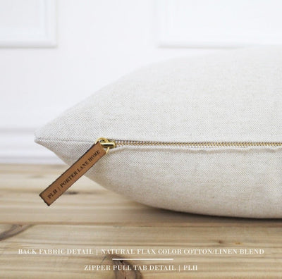 Neutral Linen Pillow