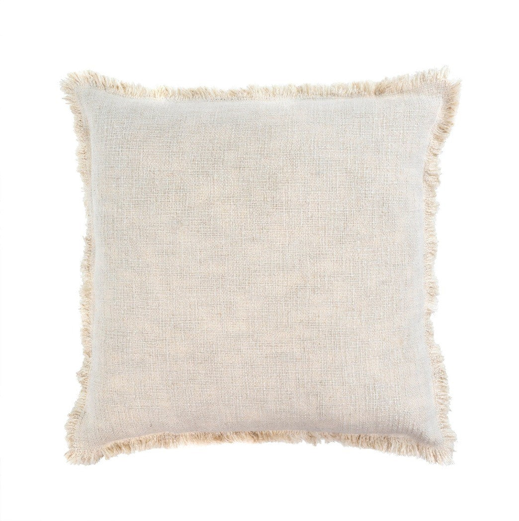 Selena Linen Pillow - Ecru