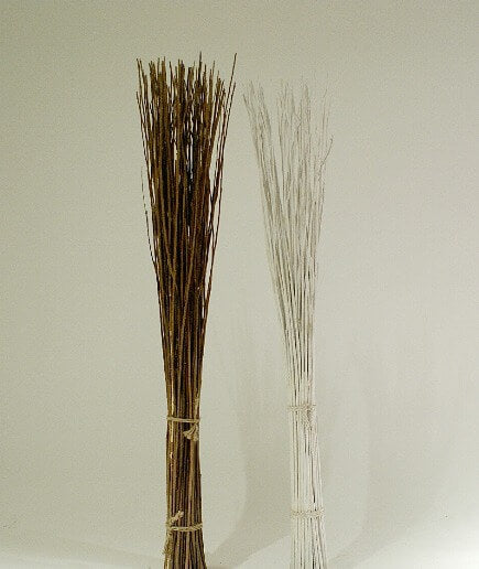 Willow Sticks, Unpeeled Natural
