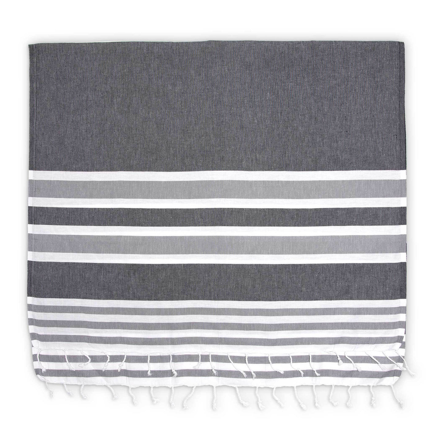 Ariel Striped Turkish Towel with Fringes