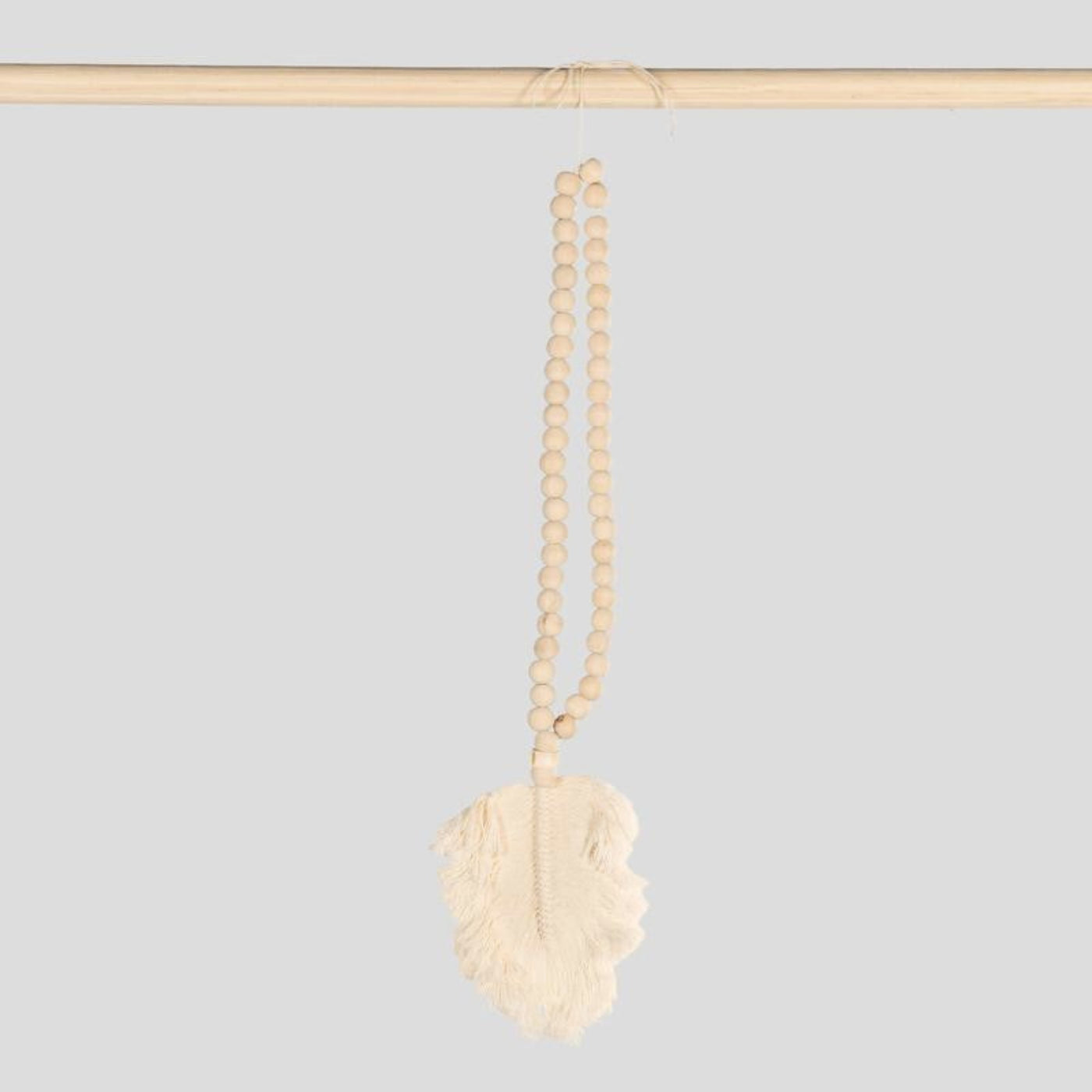 Beaded Feather Tassel