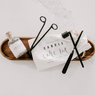 Candle Care Kit - Matte Black