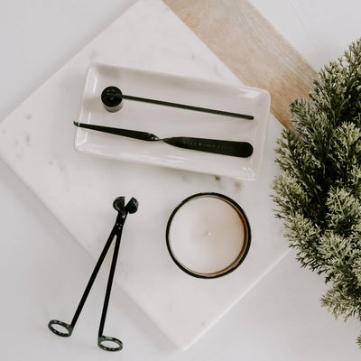 Candle Care Kit - Matte Black