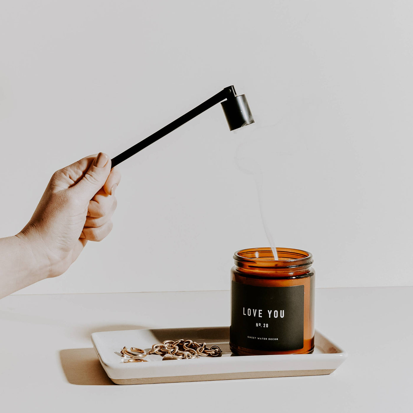 Candle Snuffer Kit - Matte Black