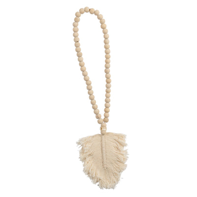 Feather Beaded Tassel