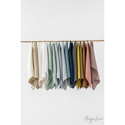 MagicLinen European Linen Tea Towels