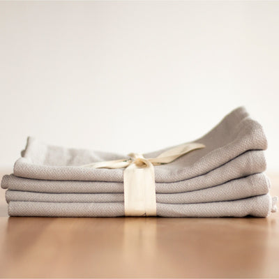 Organic Cloth Napkins, Haven, Set of 4