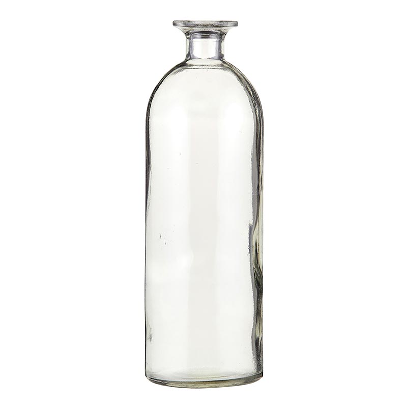 Modern Rounded Glass Vase - 11"