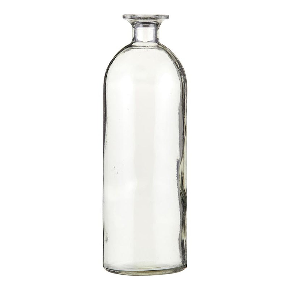 Rounded Glass Vase - 10.25 inches tall