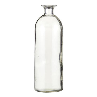 Rounded Glass Vase - 10.25 inches tall