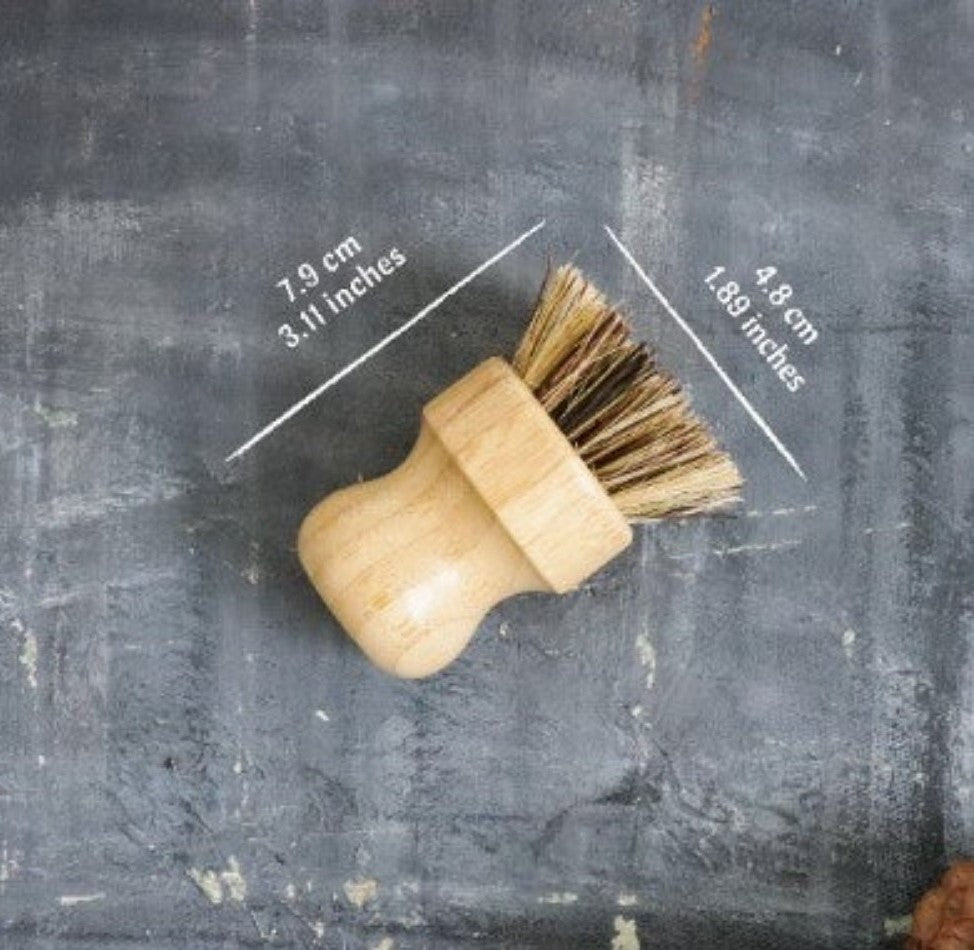  Sisal & Palm Pot Scrubber dimensions