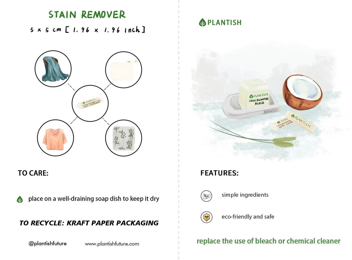 Stain Remover Stick - features and how to care.