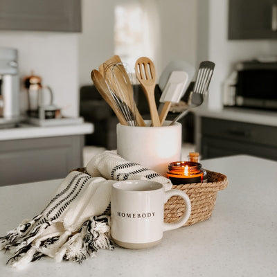 Stoneware Mugs for kitchen.
