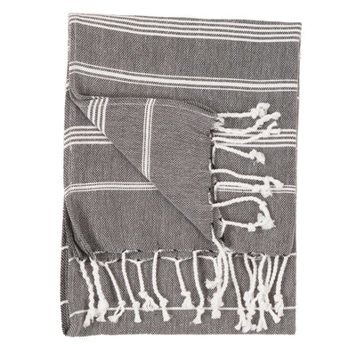 Sultan Hand Towel - Black