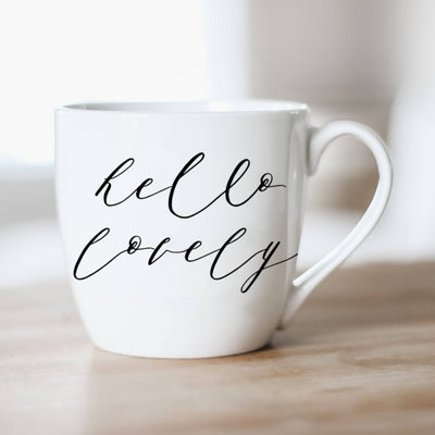White Ceramic Coffee Cups