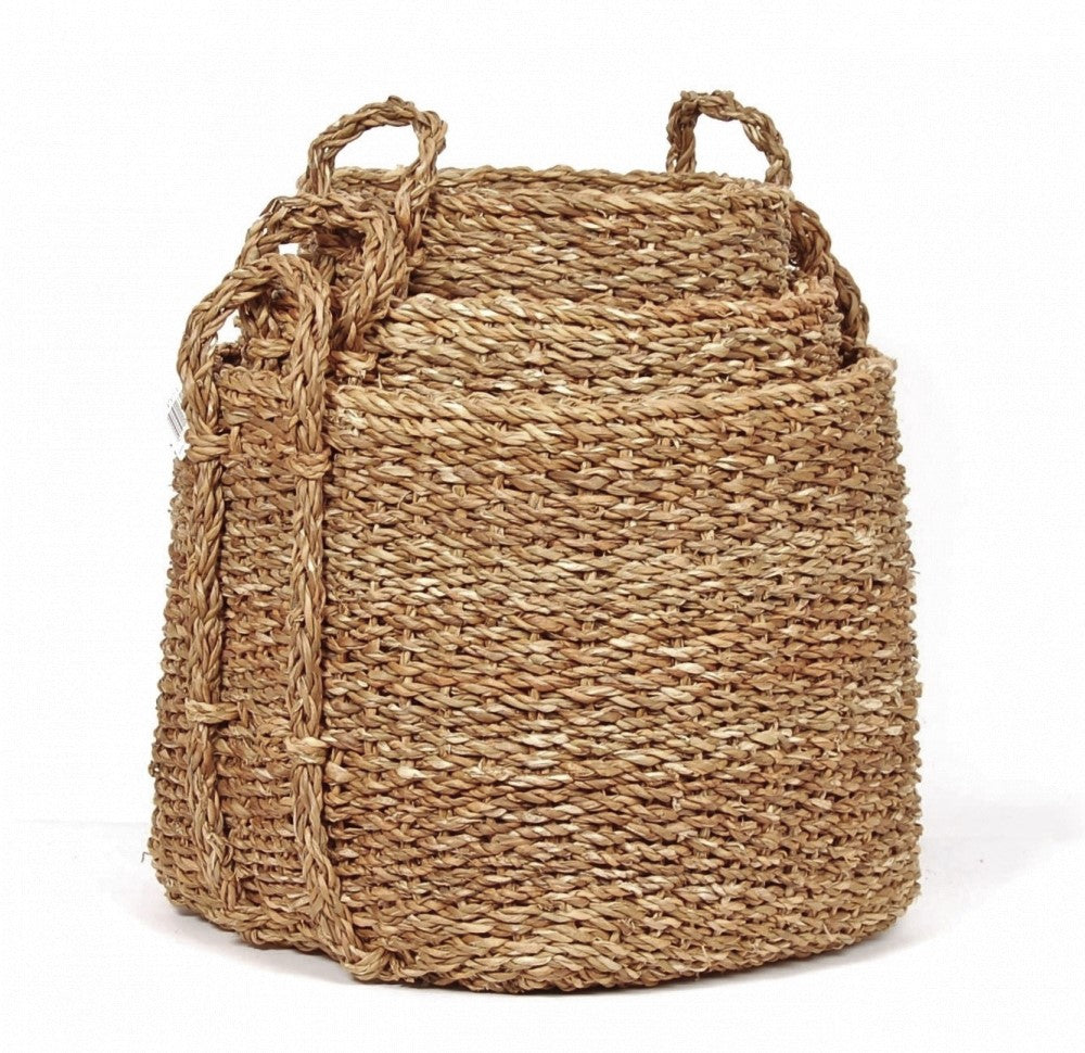 Square Seagrass Storage Basket